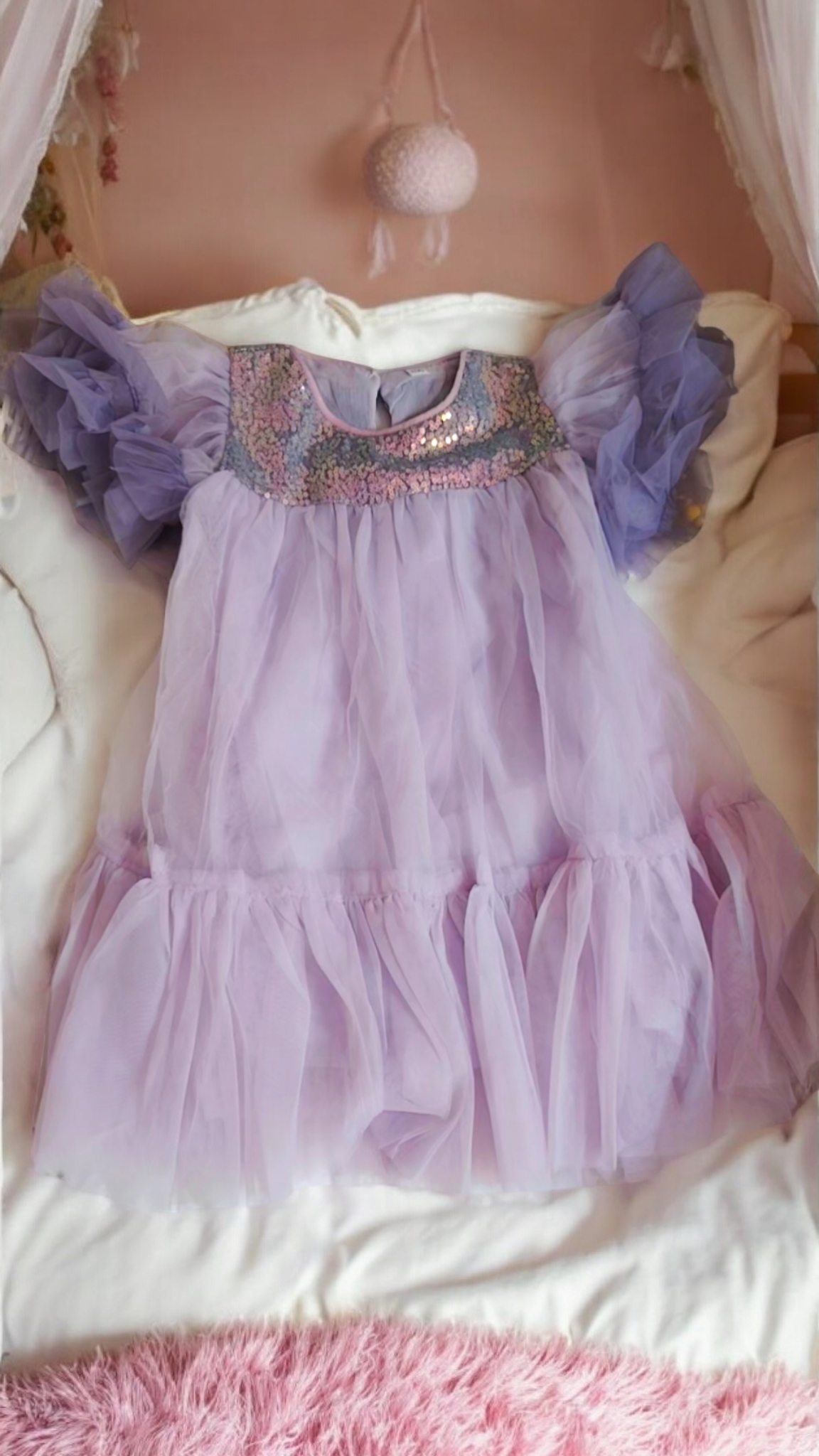 Vestido lilac