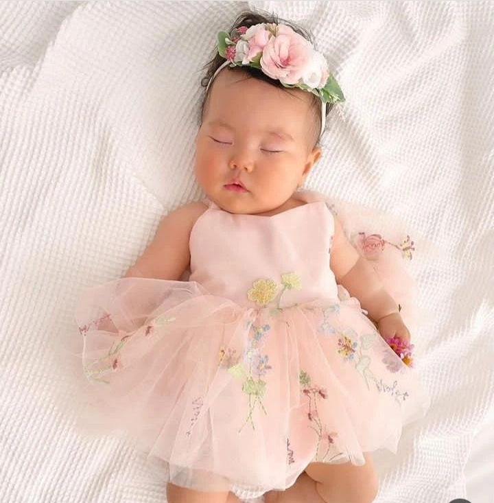 Pink sugar plum dress