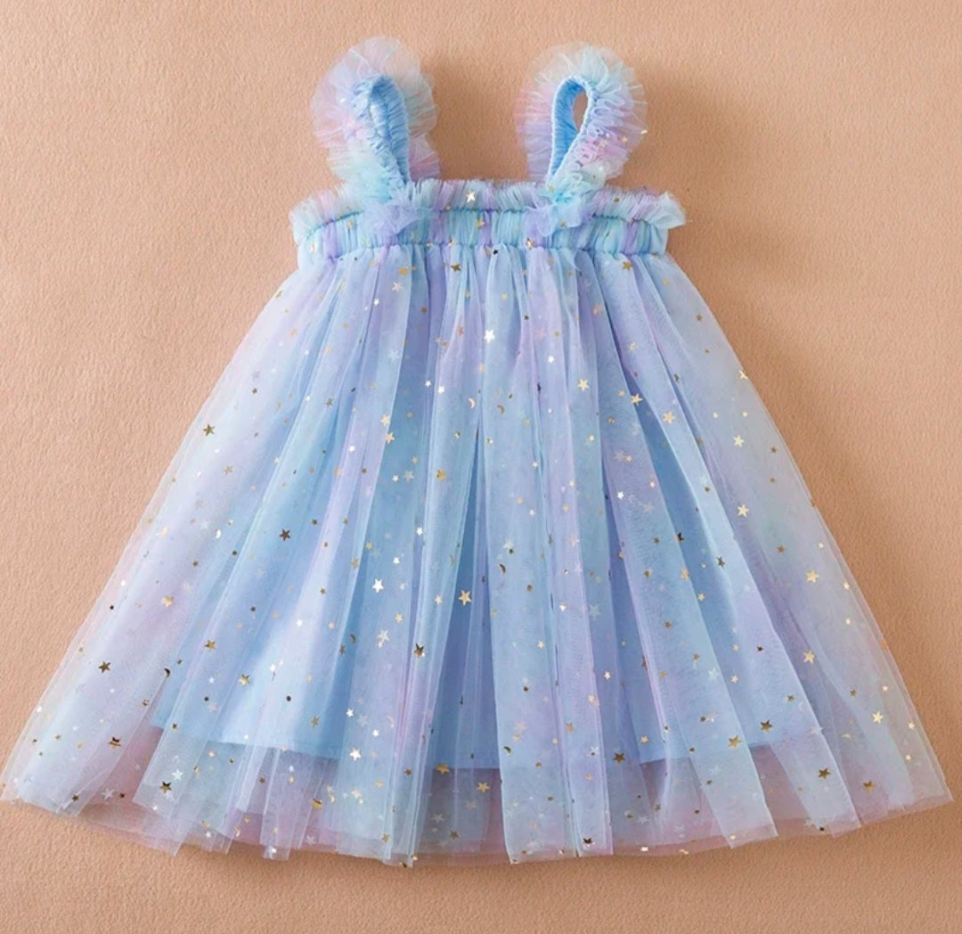 Light blue star dress