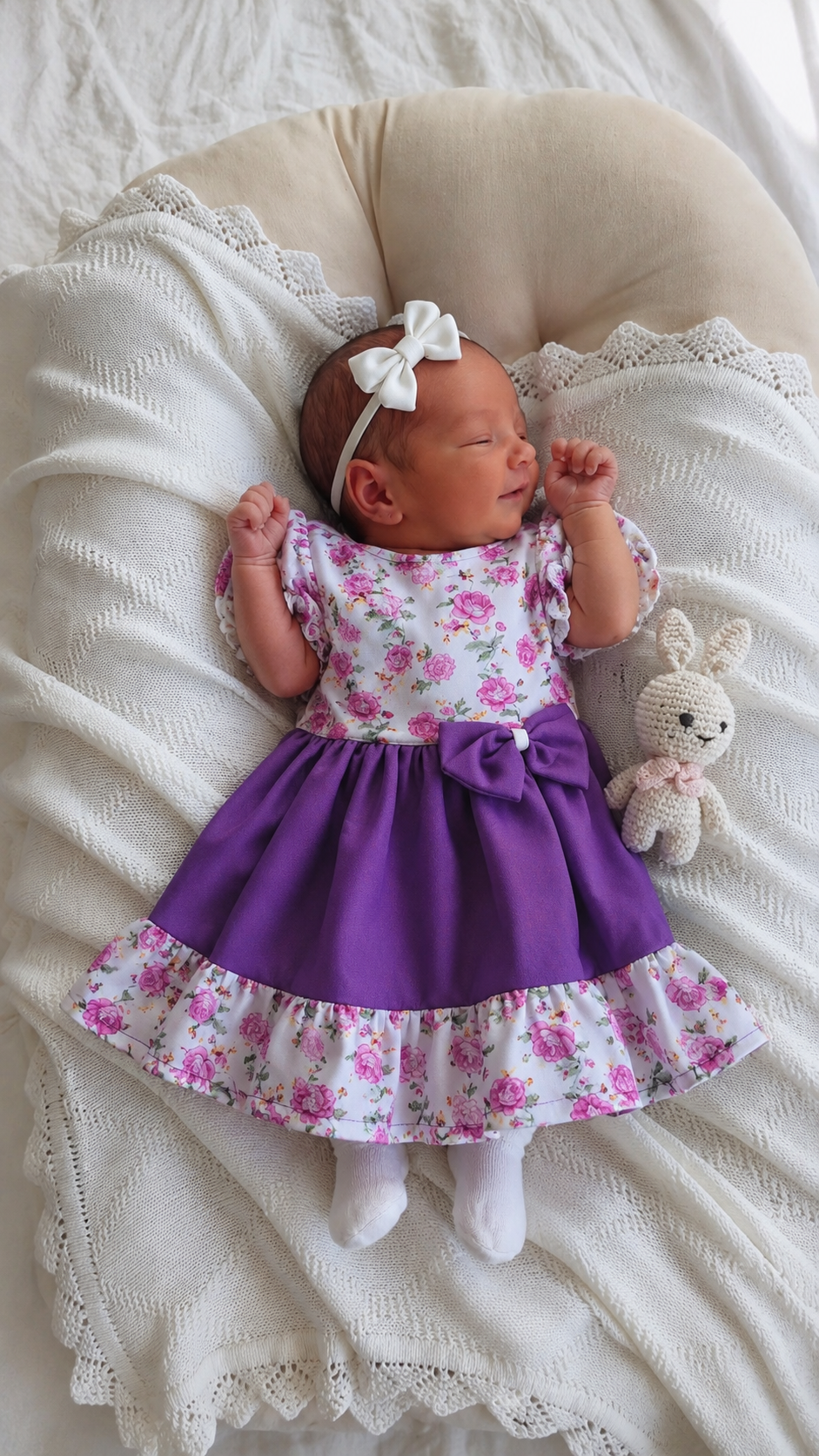 Vestido Chinita recién nacida
