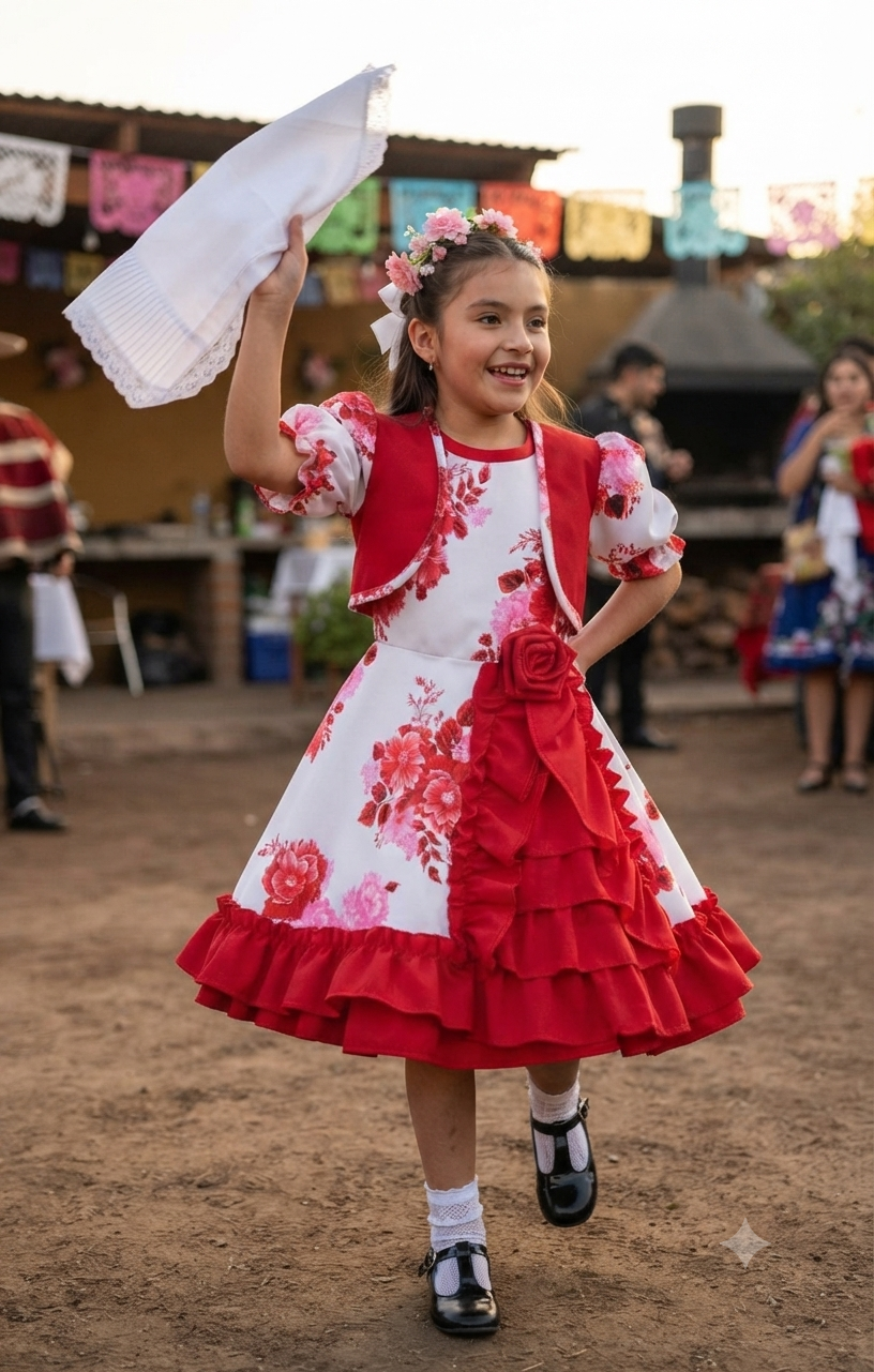 Vestido china niña