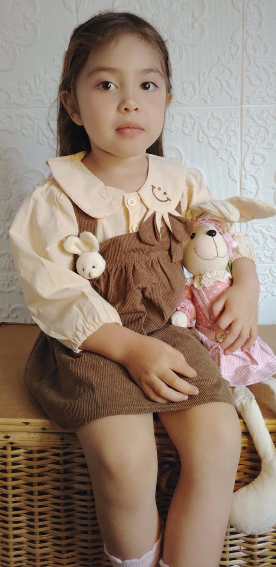 Vestido Bunny café