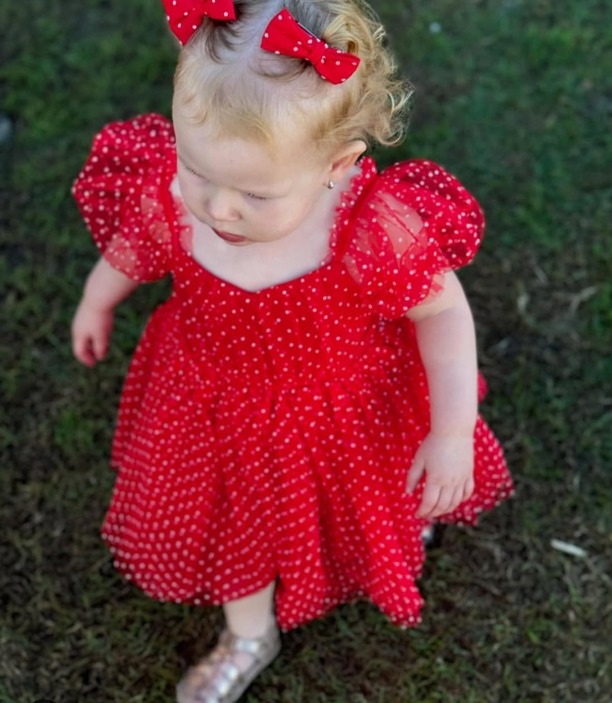 Red Gardenia Dress