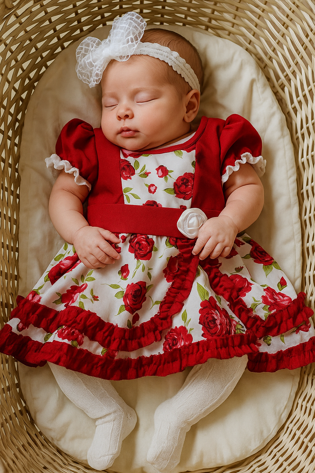 Vestido china flores/burdeo